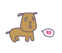 BLUE CAT , FUNNY DOG . sticker #6841705