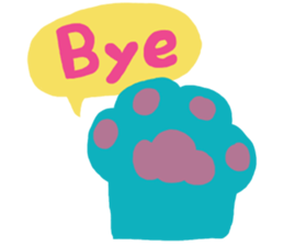 BLUE CAT , FUNNY DOG . sticker #6841711