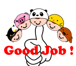 Bumbling hero,anima-ranger sticker #6841968