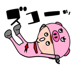 Bumbling hero,anima-ranger sticker #6841975