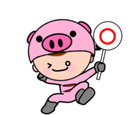 Bumbling hero,anima-ranger sticker #6841981