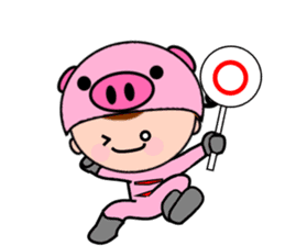 Bumbling hero,anima-ranger sticker #6841981