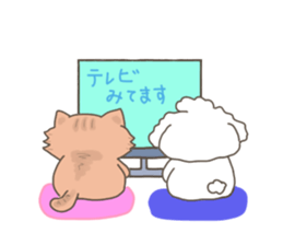 Every day of the toy poodle. sticker #6842031