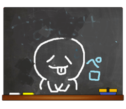 Black Board by gucchi 4 sticker #6842208