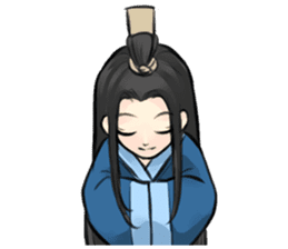 Eligant Chinese couple sticker #6842314