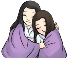 Eligant Chinese couple sticker #6842321