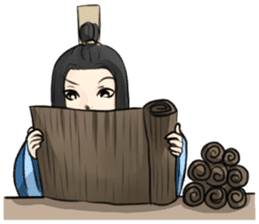 Eligant Chinese couple sticker #6842323