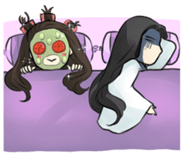 Eligant Chinese couple sticker #6842330