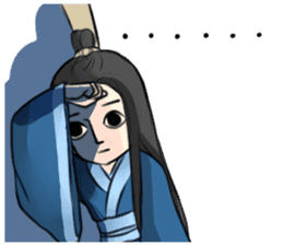 Eligant Chinese couple sticker #6842339