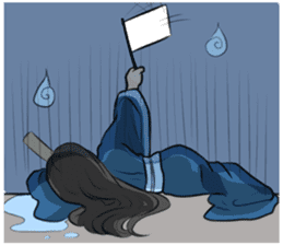 Eligant Chinese couple sticker #6842346