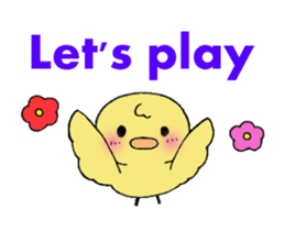 My best friend three animal by English sticker #6842369