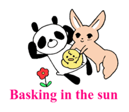 My best friend three animal by English sticker #6842375