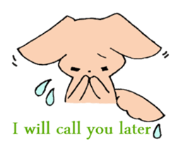 My best friend three animal by English sticker #6842378