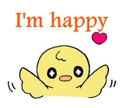 My best friend three animal by English sticker #6842385