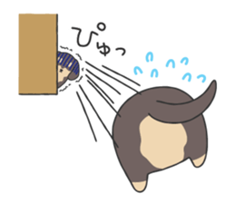 M. Dachshund sticker #6842745