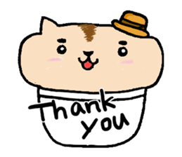 cup hamster sticker #6842757