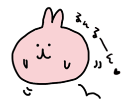 cute rabbit poyopoyo sticker #6842884