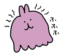cute rabbit poyopoyo sticker #6842890