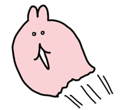 cute rabbit poyopoyo sticker #6842893