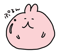 cute rabbit poyopoyo sticker #6842900