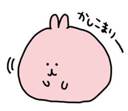 cute rabbit poyopoyo sticker #6842901