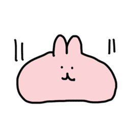 cute rabbit poyopoyo sticker #6842903
