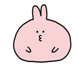 cute rabbit poyopoyo sticker #6842909