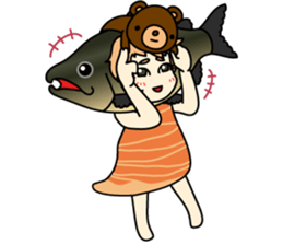 [4th dish] SHAKE NO ICHIBI chan. sticker #6842993