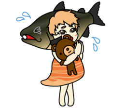 [4th dish] SHAKE NO ICHIBI chan. sticker #6842994