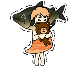 [4th dish] SHAKE NO ICHIBI chan. sticker #6842995