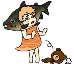 [4th dish] SHAKE NO ICHIBI chan. sticker #6842996