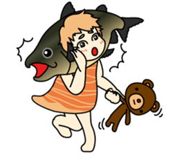 [4th dish] SHAKE NO ICHIBI chan. sticker #6842997