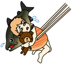 [4th dish] SHAKE NO ICHIBI chan. sticker #6842999