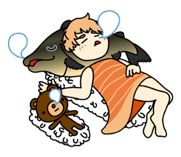 [4th dish] SHAKE NO ICHIBI chan. sticker #6843002