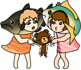 [4th dish] SHAKE NO ICHIBI chan. sticker #6843006