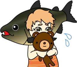 [4th dish] SHAKE NO ICHIBI chan. sticker #6843009