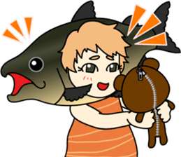 [4th dish] SHAKE NO ICHIBI chan. sticker #6843011