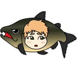 [4th dish] SHAKE NO ICHIBI chan. sticker #6843027