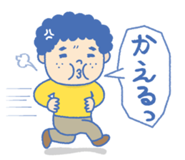 "MANZAI"  Two stand-up comedian sticker #6843652