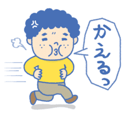 "MANZAI"  Two stand-up comedian sticker #6843652