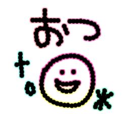 colorful sticker of Nicochan sticker #6843884