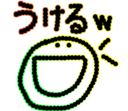 colorful sticker of Nicochan sticker #6843888