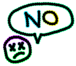 colorful sticker of Nicochan sticker #6843898