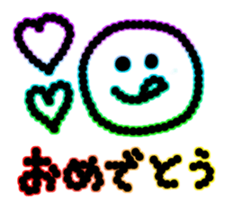 colorful sticker of Nicochan sticker #6843908