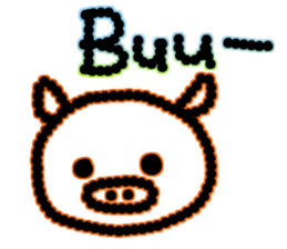 colorful sticker of Nicochan sticker #6843910