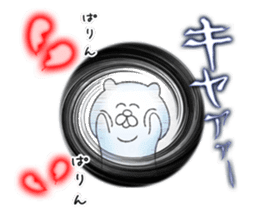 Bear and strawberry 2 sticker #6844178