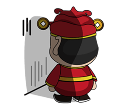 god of wealth MONEY GOD 01 sticker #6844331