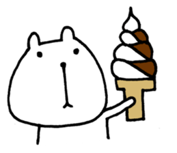 It's too hot! (Bear version) sticker #6844439