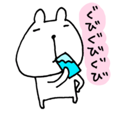 It's too hot! (Bear version) sticker #6844442