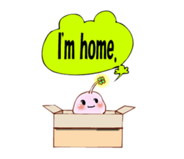 Lucky angler baby Anko-chan English ver. sticker #6844927